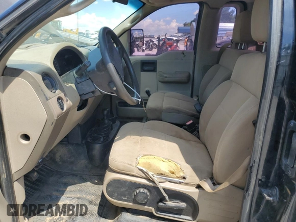 2006 Ford F-150 XL with VIN 1FTRF14W16NA72573, listed as a Copart auction lot 64453445 with Not provided miles and Clean title. Bid and sale history available at DreamBid. Image 7.