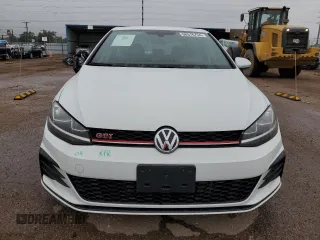 2019 Volkswagen Golf GTI S with VIN 3VW6T7AUXKM000967, listed as a Copart auction lot 58516754 with 43,355 mi miles and Salvage Title. Bid and sale history available at carsss.com. Image 5.