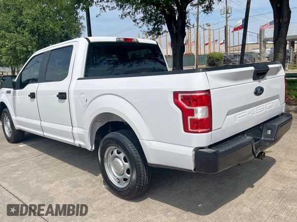 2020 Ford F-150 XL with VIN 1FTEW1C55LKD76798, listed as a Copart auction lot 53890515 with 95,171 mi miles and Clean Title. Bid and sale history available at carsss.com. Image 3.