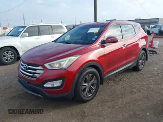 2014 Hyundai Santa Fe Sport with VIN 5XYZU3LB1EG151778, listed as a IAAI auction lot 41239120 with 195,220 mi miles. Bid and sale history available at carsss.com. Image 17.
