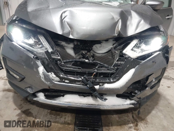 2017 Nissan Rogue SL with VIN JN8AT2MT0HW150120, listed as a IAAI auction lot 41914603 with 65,047 mi miles and . Bid and sale history available at DreamBid. Image 6.