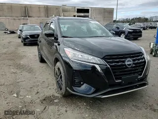 2024 Nissan Kicks SR with VIN 3N1CP5DV7RL542341, listed as a Copart auction lot 47764745 with 1,584 mi miles and Salvage Title. Bid and sale history available at carsss.com. Image 11.
