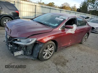 2015 Chrysler 200 Limited with VIN 1C3CCCAB3FN616247, listed as a Copart auction lot 85297264 with 0 mi miles and Salvage Title. Bid and sale history available at carsss.com. Image 1.