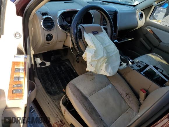 2007 Ford Explorer Eddie Bauer with VIN 1FMEU74897UB74117, listed as a Copart auction lot 86763624 with 199,833 mi miles and Salvage title. Bid and sale history available at DreamBid. Image 8.