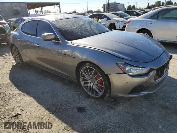 2016 Maserati Ghibli S Q4 z VIN ZAM57RTA6G1172334, wystawiony jako Copart lot #85338024 z przebiegiem 109 516 mil mil oraz Szkoda całkowita • Salvage title. Historia ofert i sprzedaży dostępna na DreamBid. Obrazek 4.