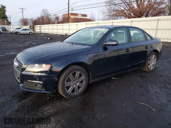 2010 Audi A4 2.0T Premium with VIN WAUBFAFL2AN011775, listed as a Copart auction lot 83441484 with 100,106 mi miles and Salvage Title. Bid and sale history available at carsss.com. Image 1.