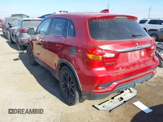 2019 Mitsubishi Outlander Sport ES 2.0 with VIN JA4AP3AU6KU025316, listed as a IAAI auction lot 41141479 with 97,229 mi miles. Bid and sale history available at carsss.com. Image 3.