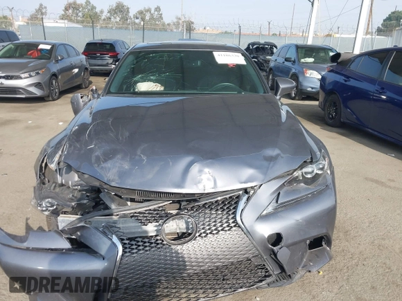 2015 Lexus IS with VIN JTHBF1D24F5077022, listed as a IAAI auction lot 41186330 with 66,969 mi miles and . Bid and sale history available at carsss.com. Image 12.