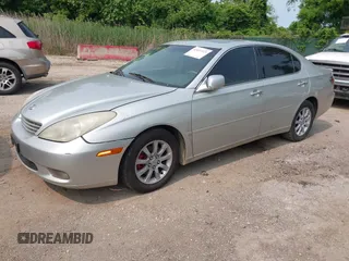 2004 Lexus ES 350 z VIN JTHBA30G145000388, wystawiony jako IAAI lot #42417373 z przebiegiem 294 899 mil mil oraz . Historia ofert i sprzedaży dostępna na DreamBid. Obrazek 2.