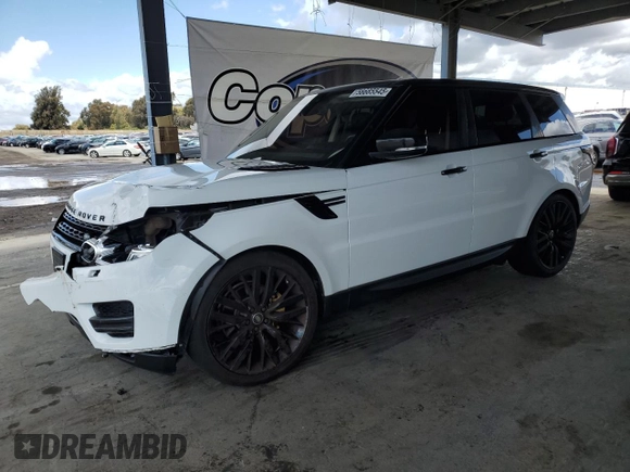 2017 Land Rover Range Rover Sport SE with VIN SALWG2FV7HA141831, listed as a Copart auction lot 56685545 with 61,361 mi miles and Salvage title. Bid and sale history available at DreamBid. Image 1.