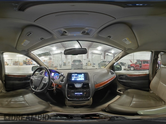 2015 Chrysler Town & Country Touring with VIN 2C4RC1BGXFR644974, listed as a Copart auction lot 53462195 with 179,218 mi miles and Salvage Title. Bid and sale history available at carsss.com. Image 15.