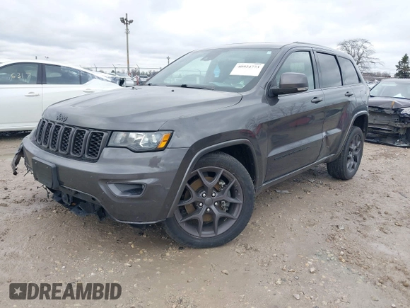 2021 Jeep Grand Cherokee Limited z VIN 1C4RJFBG9MC672595, wystawiony jako IAAI lot #40924773 z przebiegiem 36 167 mil mil oraz . Historia ofert i sprzedaży dostępna na DreamBid. Obrazek 18.