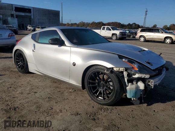 2017 Nissan 370Z Touring with VIN JN1AZ4EH8HM955068, listed as a Copart auction lot 79169084 with 118,830 mi miles and Salvage Title. Bid and sale history available at carsss.com. Image 4.
