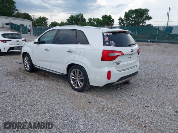 2014 Kia Sorento SX Limited with VIN 5XYKW4A79EG516529, listed as a IAAI auction lot 42787320 with 224,869 mi miles and . Bid and sale history available at DreamBid. Image 3.