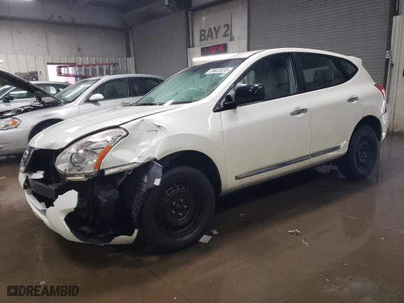 2013 Nissan Rogue SL with VIN JN8AS5MT1DW003464, listed as a Copart auction lot 89025335 with 192,490 mi miles and Salvage Title. Bid and sale history available at carsss.com. Image 1.