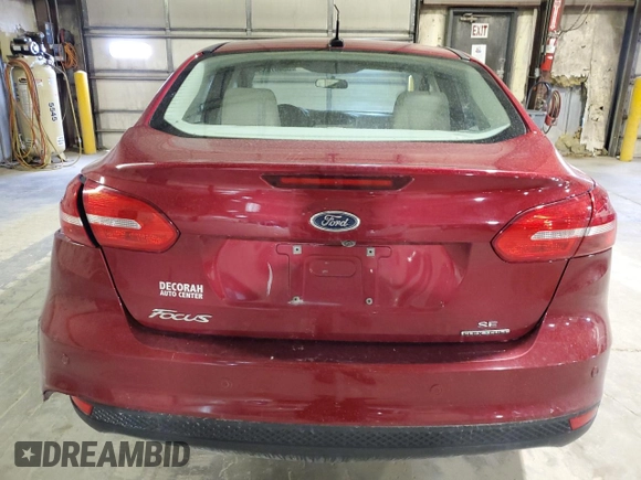 2015 Ford Focus SE с VIN 1FADP3F29FL379536, выставлен на аукционе Copart как лот 55407655 с пробегом 82 447 миль миль и Списание • Salvage title. История ставок и продаж доступна на DreamBid. Изображение 6.