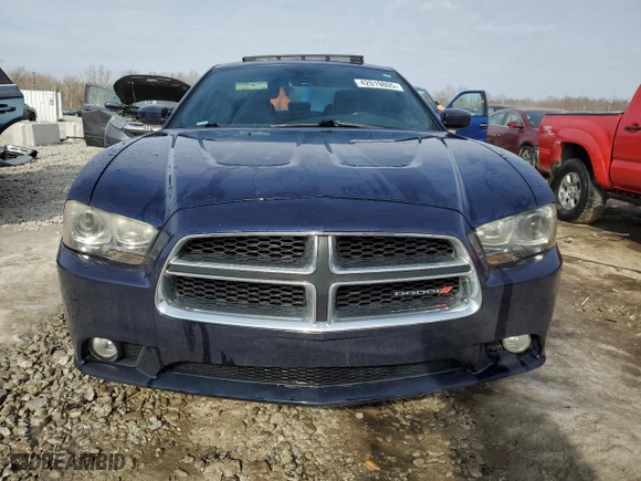2014 Dodge Charger RT Plus with VIN 2C3CDXCT1EH256560, listed as a Copart auction lot 42019805 with 133,745 mi miles and Salvage Title. Bid and sale history available at carsss.com. Image 5.
