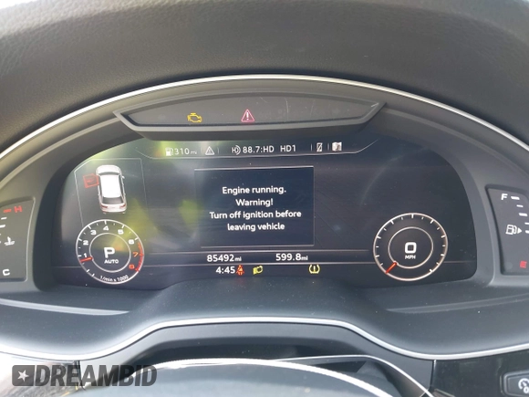 2017 Audi Q7 Premium Plus with VIN WA1LAAF75HD047186, listed as a IAAI auction lot 42280297 with 85,492 mi miles and . Bid and sale history available at DreamBid. Image 7.