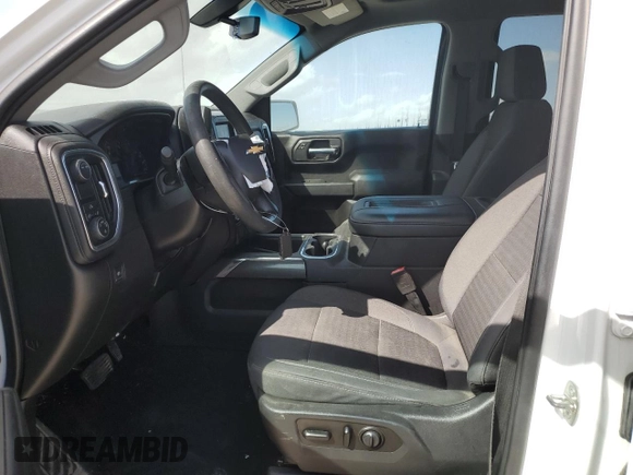 2020 Chevrolet Silverado 1500 Work Truck with VIN 1GCRWAEFXLZ245431, listed as a Copart auction lot 77218904 with 80,076 mi miles and Salvage Title. Bid and sale history available at DreamBid. Image 7.