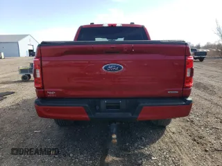 2022 Ford F-150 XL with VIN 1FTEW1EP3NFA79541, listed as a Copart auction lot 49204215 with 54,992 mi miles and Salvage Title. Bid and sale history available at DreamBid. Image 6.