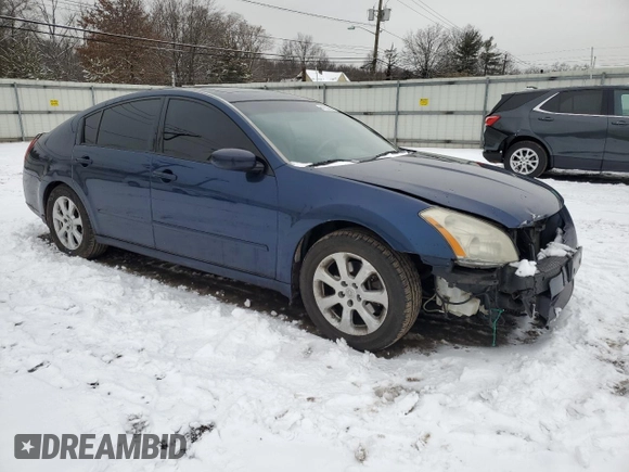 2007 Nissan Maxima 3.5 SL with VIN 1N4BA41E67C847871, listed as a Copart auction lot 44707085 with 139,652 mi miles and Salvage Title. Bid and sale history available at carsss.com. Image 4.