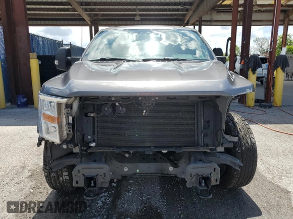 2021 Ford F-150 XL z VIN 1FTFW1E50MKD07133, wystawiony jako Copart lot #61476115 z przebiegiem 100 584 mil mil oraz Szkoda całkowita • Salvage title. Historia ofert i sprzedaży dostępna na DreamBid. Obrazek 5.