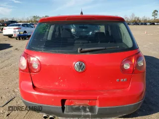 2007 Volkswagen Rabbit with VIN WVWBR71K47W258939, listed as a Copart auction lot 88502295 with 177,817 mi miles and Salvage Title. Bid and sale history available at carsss.com. Image 6.