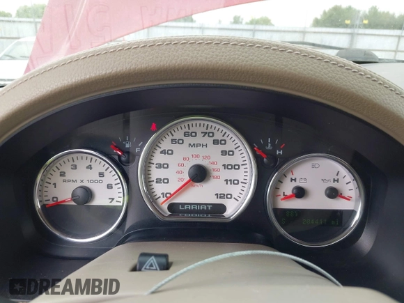 2006 Ford F-150 XLT with VIN 1FTPW14596FA24232, listed as a IAAI auction lot 42685423 with 204,411 mi miles and . Bid and sale history available at DreamBid. Image 7.