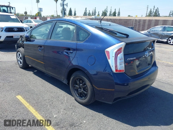 2015 Toyota Prius Four with VIN JTDKN3DU7F1954675, listed as a IAAI auction lot 42100832 with 182,339 mi miles. Bid and sale history available at carsss.com. Image 3.