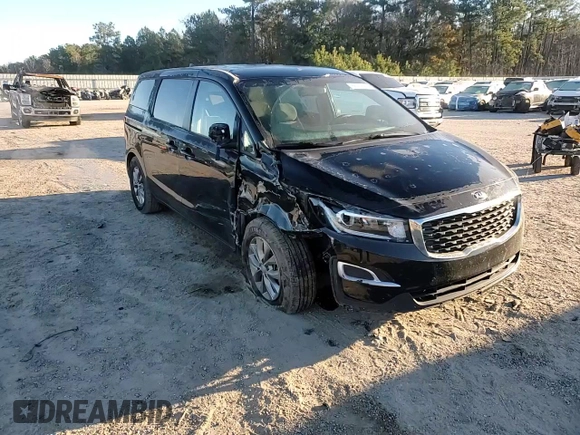 2020 Kia Sedona EX with VIN KNDMB5C19L6633997, listed as a Copart auction lot 86919254 with 82,126 mi miles and Salvage Title. Bid and sale history available at carsss.com. Image 12.
