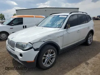 2008 BMW X3 3.0si with VIN WBXPC934X8WJ01292, listed as a Copart auction lot 61407075 with 125,468 mi miles and Salvage title. Bid and sale history available at DreamBid. Image 1.