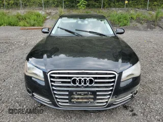 2014 Audi A8 4.0T with VIN WAUR2AFD5EN003923, listed as a Copart auction lot 65389025 with 97,833 mi miles and Salvage title. Bid and sale history available at DreamBid. Image 5.