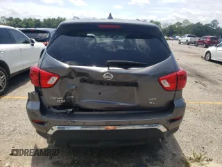 2019 Nissan Pathfinder S with VIN 5N1DR2MM0KC607951, listed as a Copart auction lot 62552925 with 86,510 mi miles and Salvage title. Bid and sale history available at DreamBid. Image 6.