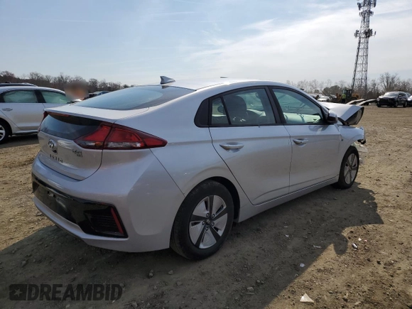 2017 Hyundai Ioniq Blue z VIN KMHC65LCXHU048264, wystawiony jako Copart lot #55485165 z przebiegiem Nie podano mil oraz Szkoda całkowita • Salvage title. Historia ofert i sprzedaży dostępna na DreamBid. Obrazek 3.