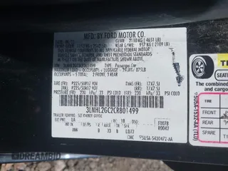 2012 Lincoln MKZ with VIN 3LNHL2GC2CR801499, listed as a IAAI auction lot 42144202 with 168,294 mi miles. Bid and sale history available at carsss.com. Image 9.