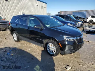 2022 Chevrolet Equinox LT with VIN 2GNAXUEV1N6119628, listed as a Copart auction lot 46064325 with 45,848 mi miles and Salvage Title. Bid and sale history available at carsss.com. Image 4.