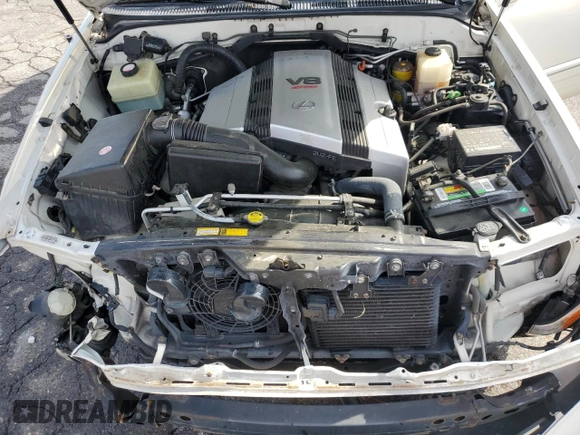 2001 Lexus LX 470 with VIN JTJHT00W913507524, listed as a Copart auction lot 51601785 with 171,779 mi miles and Salvage Title. Bid and sale history available at carsss.com. Image 12.