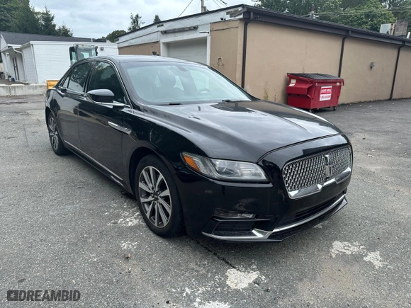 2018 Lincoln Continental Livery with VIN 1LN6L9HK0J5602697, listed as a Copart auction lot 80021564 with 96,640 mi miles and Clean Title. Bid and sale history available at carsss.com. Image 1.