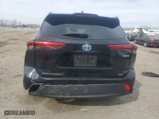 2023 Toyota Highlander Hybrid XLE with VIN 5TDKBRCH7PS577253, listed as a Copart auction lot 49791515 with 95,144 mi miles and Salvage Title. Bid and sale history available at carsss.com. Image 6.