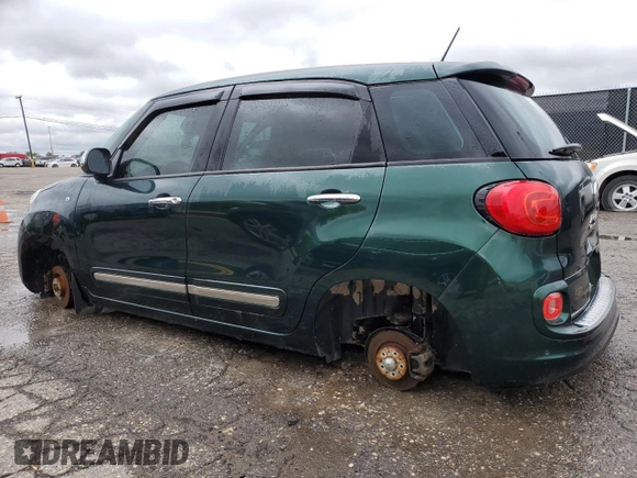 2015 FIAT 500L Lounge with VIN ZFBCFACH8FZ034455, listed as a Copart auction lot 55146135 with 69,188 mi miles and Clean title. Bid and sale history available at DreamBid. Image 2.