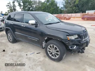 2014 Jeep Grand Cherokee Limited with VIN 1C4RJFBG3EC496158, listed as a Copart auction lot 61225185 with 133,309 mi miles and Salvage title. Bid and sale history available at DreamBid. Image 4.