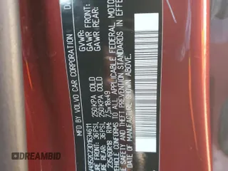 2013 Volvo XC90 Premier Plus with VIN YV4952CZ3D1634611, listed as a Copart auction lot 43249445 with 115,632 mi miles and Salvage Title. Bid and sale history available at DreamBid. Image 14.