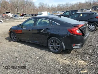 2020 Honda Civic Sedan EX with VIN 19XFC1F38LE210107, listed as a Copart auction lot 50033665 with 67,710 mi miles and Salvage Title. Bid and sale history available at carsss.com. Image 2.