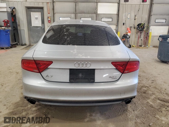 2012 Audi A7 Prestige z VIN WAUSGAFC6CN008572, wystawiony jako Copart lot #47227365 z przebiegiem 185 311 mil mil oraz Szkoda całkowita • Salvage title. Historia ofert i sprzedaży dostępna na DreamBid. Obrazek 6.