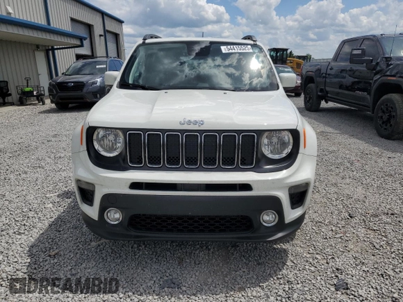 2020 Jeep Renegade Latitude with VIN ZACNJABB2LPL31326, listed as a Copart auction lot 54415525 with 80,656 mi miles and Salvage title. Bid and sale history available at DreamBid. Image 5.
