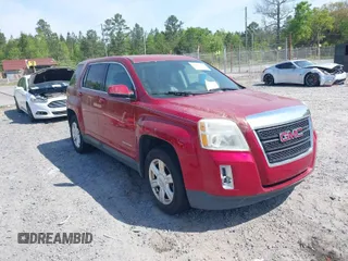 2014 GMC Terrain SLE with VIN 2GKALMEK8E6324538, listed as a IAAI auction lot 42049146 with 136,788 mi miles. Bid and sale history available at carsss.com. Image 1.
