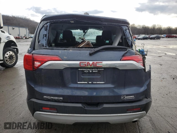 2019 GMC Acadia SLE with VIN 1GKKNKLAXKZ266493, listed as a Copart auction lot 87085224 with 70,655 mi miles and Salvage Title. Bid and sale history available at carsss.com. Image 6.
