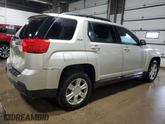 2013 GMC Terrain SLE with VIN 2GKFLTEK1D6422065, listed as a Copart auction lot 54592345 with 185,466 mi miles and Salvage title. Bid and sale history available at DreamBid. Image 3.