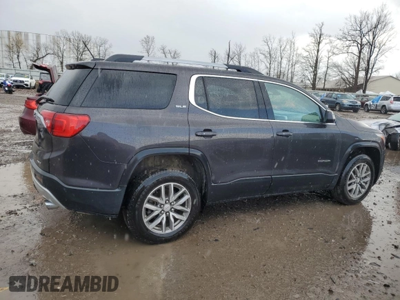 2019 GMC Acadia SLE with VIN 1GKKNSLS6KZ151026, listed as a Copart auction lot 50121605 with 109,700 mi miles and Salvage Title. Bid and sale history available at DreamBid. Image 3.