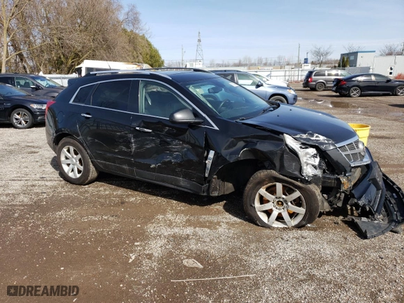 2012 Cadillac SRX Luxury Collection with VIN 3GYFNDE34CS597828, listed as a Copart auction lot 51609505 with 251,178 mi miles and Clean Title. Bid and sale history available at carsss.com. Image 4.